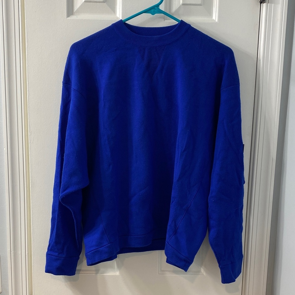 Louis Vuitton Women's Crewneck Sweater in Vibrant Blue